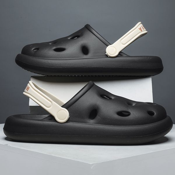platform slippers summer outdoor eva non-slip home graffiti splash-ink cave shoes men sandals women's slippers, Black
platform slippers summer outdoor eva non-slip home graffiti splash-ink cave shoes men sandals women's slippers, Black