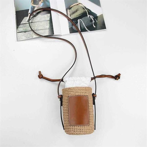 designers pure hand woven small back basket bucket mobile phone bag accessories fashionable mini single shoulder diagonal material handbags
designers pure hand woven small back basket bucket mobile phone bag accessories fashionable mini single shoulder diagonal material handbags