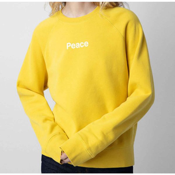 zadig voltaire letter print designer sweatshirts yellow round neck women pullover sweater, Black
zadig voltaire letter print designer sweatshirts yellow round neck women pullover sweater, Black