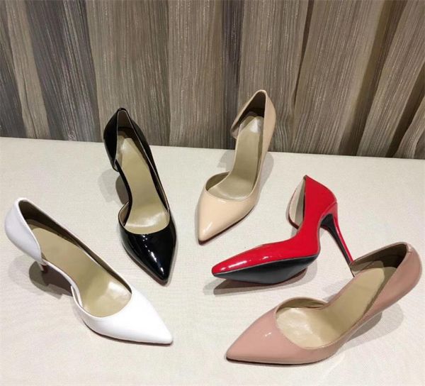 designer pumps women high heels shoes pointed toes pumps patent leather wedding party shoes dress shoes double box sz 35-411185993, Black
designer pumps women high heels shoes pointed toes pumps patent leather wedding party shoes dress shoes double box sz 35-411185993, Black
