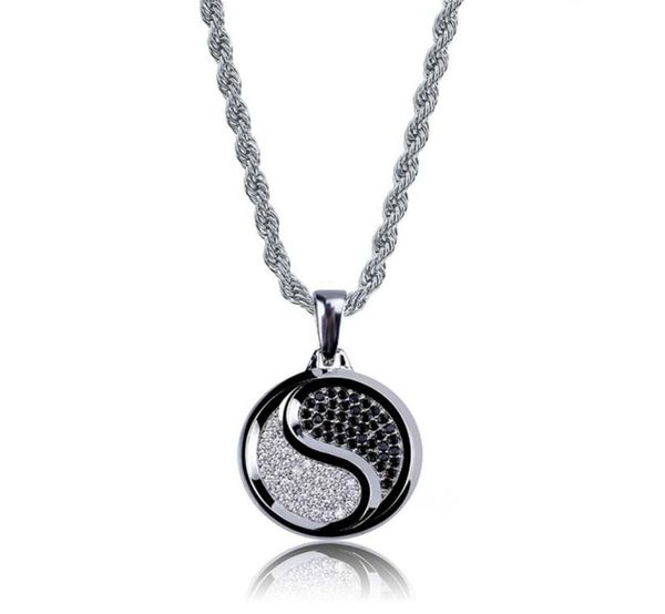 cubic zirconia hiphop yinyang pendant necklaces for men bling ice out hip hop jesus jewelry 18k gold plated necklace247e3392479, Silver
cubic zirconia hiphop yinyang pendant necklaces for men bling ice out hip hop jesus jewelry 18k gold plated necklace247e3392479, Silver