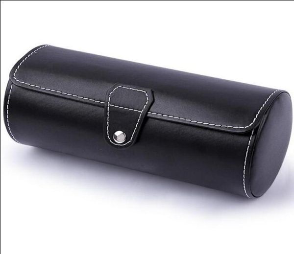 whole cylindrical black pu leather watch cases travel watch cases7344163, Black;blue
whole cylindrical black pu leather watch cases travel watch cases7344163, Black;blue