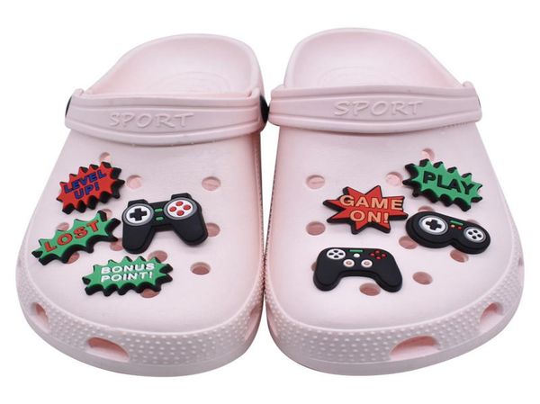 video game c charms game controller jibbitz shoe charm decoration buckle pins5293224, White;pink
video game c charms game controller jibbitz shoe charm decoration buckle pins5293224, White;pink