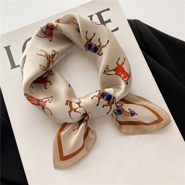 scarves horse print 100% real silk square scarf women luxury brand small neckerchief female hair hand wrist foualrd scarves bandana 230907, Blue;gray
scarves horse print 100% real silk square scarf women luxury brand small neckerchief female hair hand wrist foualrd scarves bandana 230907, Blue;gray