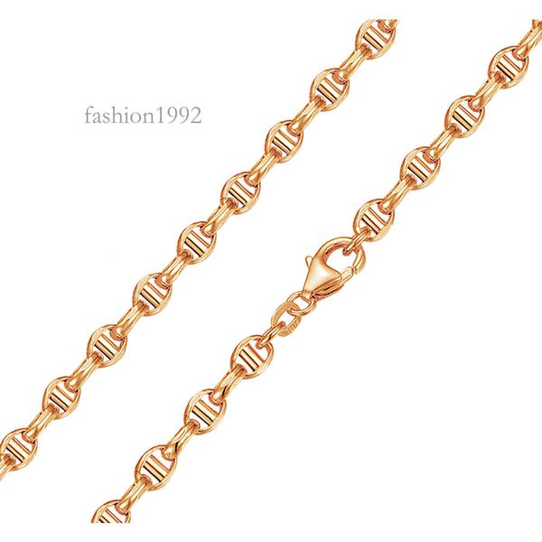 4.5Mm Real Yellow Gold Rose Gold Solid Men's Flat Mariner Chain Necklace With Lobster Claw Clasp In 22-24-26-28Inch
4.5Mm Real Yellow Gold Rose Gold Solid Men's Flat Mariner Chain Necklace With Lobster Claw Clasp In 22-24-26-28Inch