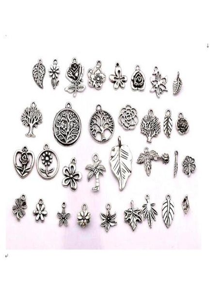 160pcs antique silver mixed flowers trees leaves charm pendants for jewelry making earrings necklace diy accessories9076214, Bronze;silver
160pcs antique silver mixed flowers trees leaves charm pendants for jewelry making earrings necklace diy accessories9076214, Bronze;silver
