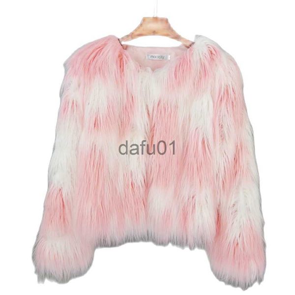 women's fur faux fur 2023 new cropped faux fur coat women fur faux fur coat korean tie-dyed washed wool coat warm fur crop coats femal, Black
women's fur faux fur 2023 new cropped faux fur coat women fur faux fur coat korean tie-dyed washed wool coat warm fur crop coats femal, Black