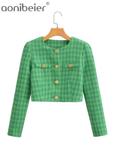 womens suits blazers aonibeier spring women tweed jacket traf metal buttons fitted houndstooth blazers female chic cropped coats green 2309, White;black
womens suits blazers aonibeier spring women tweed jacket traf metal buttons fitted houndstooth blazers female chic cropped coats green 2309, White;black