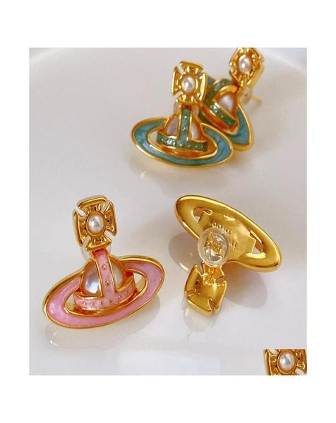 stud pink planet retro inlaid pearl enamel glaze womens stud earrings fashion ladies designer jewelry drop delivery d9963101, Golden;silver
stud pink planet retro inlaid pearl enamel glaze womens stud earrings fashion ladies designer jewelry drop delivery d9963101, Golden;silver
