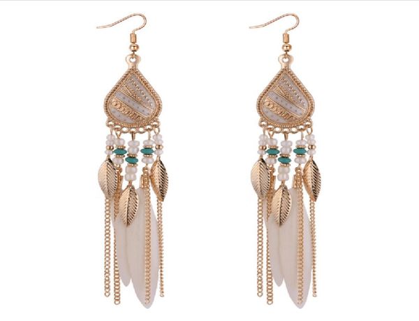 bohemia feather earring for women fashion jewelry beads tassel dangle long earrings dream catcher drop earrings6666774, Silver
bohemia feather earring for women fashion jewelry beads tassel dangle long earrings dream catcher drop earrings6666774, Silver