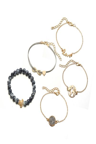5 combination geometry hollow electric map sea turtle pineapple conch shell variety style women adjustable stack bracelet7192828, Golden;silver
5 combination geometry hollow electric map sea turtle pineapple conch shell variety style women adjustable stack bracelet7192828, Golden;silver