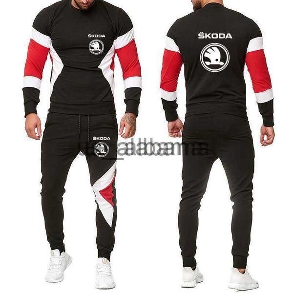 men's tracksuits new fashion skoda round neck spring autumn cotton mens pullover sweater + pants set sports leisure men's color st, Gray
men's tracksuits new fashion skoda round neck spring autumn cotton mens pullover sweater + pants set sports leisure men's color st, Gray