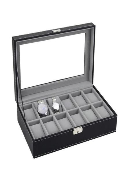 6 10 12 slots watch box case rings chain necklace holder storage organizer jewelry display watch pu leather casket saat trendcy cx1042423, Black;blue
6 10 12 slots watch box case rings chain necklace holder storage organizer jewelry display watch pu leather casket saat trendcy cx1042423, Black;blue