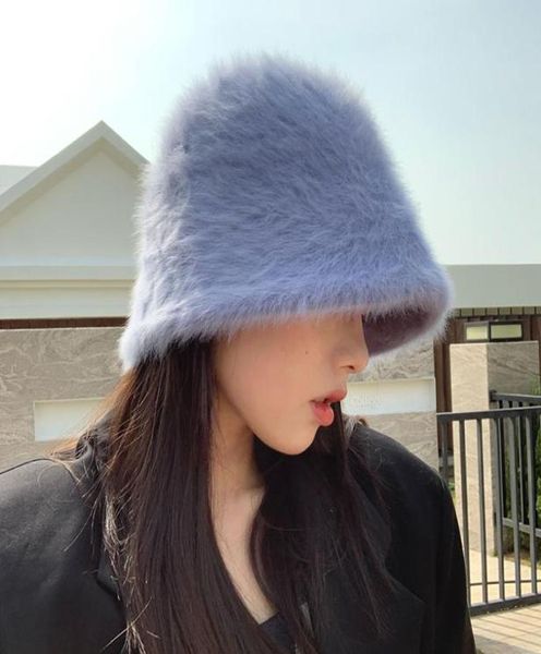 beanie hat winter womens fashion solid color rabbit fur bucket cap fishermans retro knitted wool basin 2104216533865, Blue;gray
beanie hat winter womens fashion solid color rabbit fur bucket cap fishermans retro knitted wool basin 2104216533865, Blue;gray
