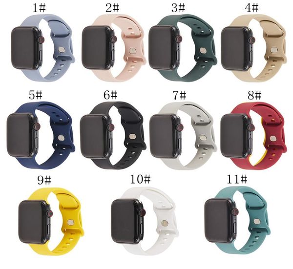 suitable for apple watch band 38mm 40mm 42mm 44mm silicone strap ultrathin sports replacement wristband iwatch6 5 4 3 26124376, Black;brown
suitable for apple watch band 38mm 40mm 42mm 44mm silicone strap ultrathin sports replacement wristband iwatch6 5 4 3 26124376, Black;brown