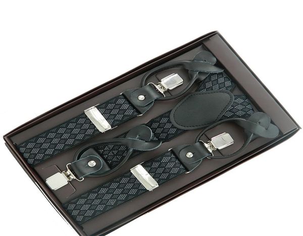 fashion leather 6 clips suspenders males vintage alloy adjustable elastic suspender trouser accessories father gifts5626571, Black;white
fashion leather 6 clips suspenders males vintage alloy adjustable elastic suspender trouser accessories father gifts5626571, Black;white