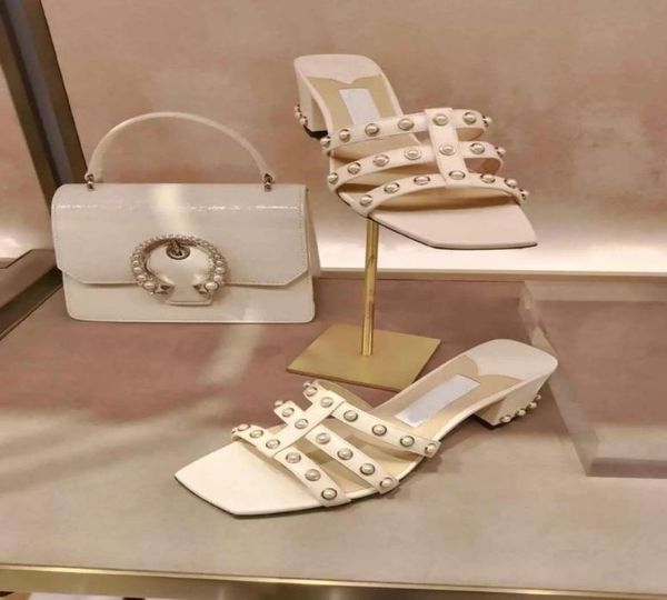 2022ss hazal nappa caged sandals shoes mules with pearl studs women slip on slippers chunky heels bridal wedding lady footwear eu7896310, Black
2022ss hazal nappa caged sandals shoes mules with pearl studs women slip on slippers chunky heels bridal wedding lady footwear eu7896310, Black