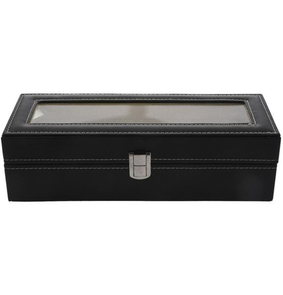watch case leather watch box jewelry box gift for men 6 compartments black2479377, Black;blue
watch case leather watch box jewelry box gift for men 6 compartments black2479377, Black;blue
