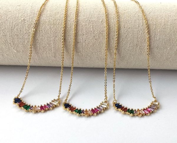 gold color micro pave cz crystal charms pendants rainbow cubic zirconia necklaces for women girls jewelry gift nk4345090431, Silver
gold color micro pave cz crystal charms pendants rainbow cubic zirconia necklaces for women girls jewelry gift nk4345090431, Silver