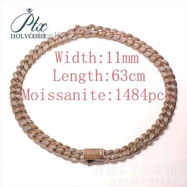 wholesale hip hop sterling sier white gold plated cubic zircon iced out cuban chain necklace, Silver
wholesale hip hop sterling sier white gold plated cubic zircon iced out cuban chain necklace, Silver