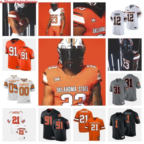 2023 oklahoma state cowboys football jersey 77 noah mckinney 96 kody walterscheid 11 tabry shettron 23 kenneth harris 14 session 94 anthony, Black
2023 oklahoma state cowboys football jersey 77 noah mckinney 96 kody walterscheid 11 tabry shettron 23 kenneth harris 14 session 94 anthony, Black