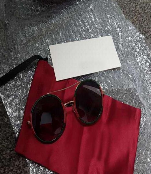 women round sunglasses 0061 metal gold frame green lens shades sun glasses fashion sunglasses with box6660380, White;black
women round sunglasses 0061 metal gold frame green lens shades sun glasses fashion sunglasses with box6660380, White;black