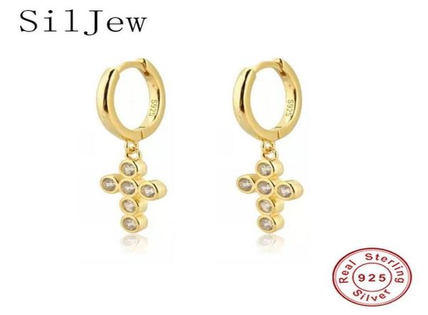 hoop huggie siljew 925 sterling silver dangling cross earrings cubic zirconia jeweled various pendant drop dangle gift2318924, Golden;silver
hoop huggie siljew 925 sterling silver dangling cross earrings cubic zirconia jeweled various pendant drop dangle gift2318924, Golden;silver