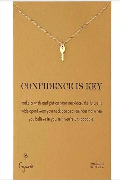 dogeared necklace with keyconfidence is key silver and gold color no fade and 630294
dogeared necklace with keyconfidence is key silver and gold color no fade and 630294