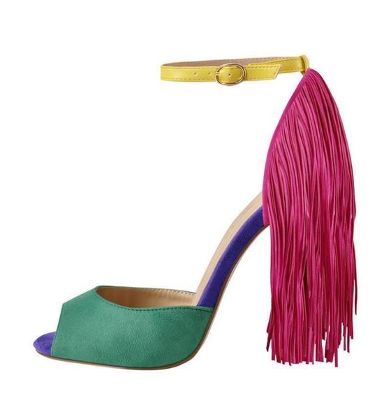 women039s peep toe fringe decoration 10cm high heel red ankle buckle big size for party sandals women designer shoes heels 20214905322, Black
women039s peep toe fringe decoration 10cm high heel red ankle buckle big size for party sandals women designer shoes heels 20214905322, Black