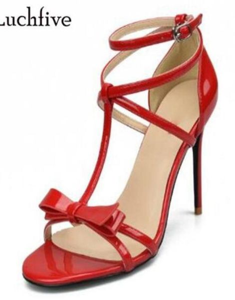 fashion butterflyknot women sandals ankle buckle strap elegant thin high heels summer black red nude white sandalia feminina5393353
fashion butterflyknot women sandals ankle buckle strap elegant thin high heels summer black red nude white sandalia feminina5393353