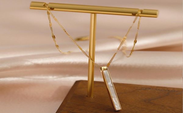 exquisite shell titanium steel simple ins trendy minority exquisite clavicle chain necklace for women fashion neck accessories4399167, Golden;silver
exquisite shell titanium steel simple ins trendy minority exquisite clavicle chain necklace for women fashion neck accessories4399167, Golden;silver