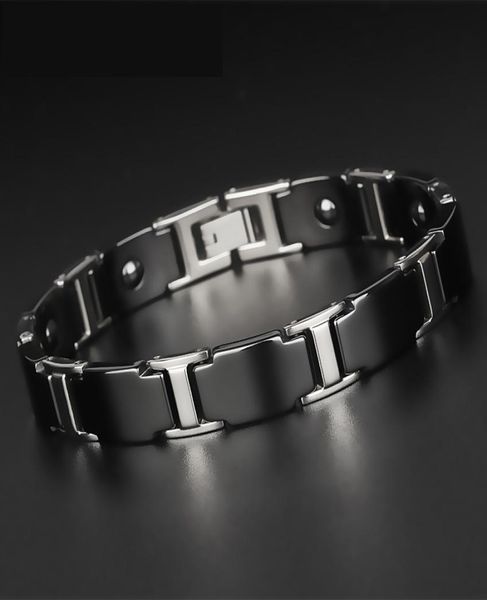 korean mens fashion popular health bracelet male ceramic braclet black tungsten steel energy magnetic therapy bileklik4744982, Golden;silver
korean mens fashion popular health bracelet male ceramic braclet black tungsten steel energy magnetic therapy bileklik4744982, Golden;silver