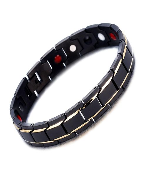 whol sleek 316l stainless steel magnetic therapy bracelet pain relief for arthritis and carpal tunnel healthy alert id bracel2509388, Black
whol sleek 316l stainless steel magnetic therapy bracelet pain relief for arthritis and carpal tunnel healthy alert id bracel2509388, Black