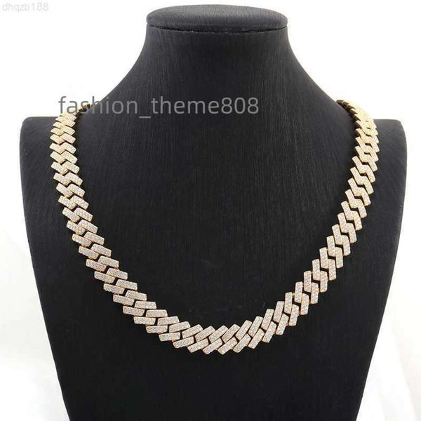 20mm hip hop link chain 925 silver 18k gold plated necklace iced out cuban chain moissanite
20mm hip hop link chain 925 silver 18k gold plated necklace iced out cuban chain moissanite