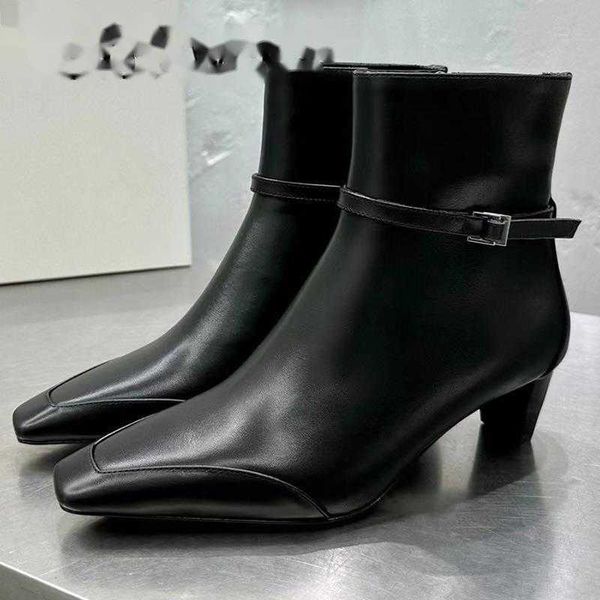 boots women square toe chelsea genuine leather buckle strap decor ladies ankle short fashion, Black
boots women square toe chelsea genuine leather buckle strap decor ladies ankle short fashion, Black