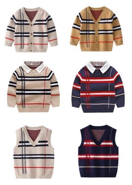 pullover boys cardigan kids coat 2 6y baby girl clothes cute stripe cotton knitting fashion children 3 color sweater 230906, Blue
pullover boys cardigan kids coat 2 6y baby girl clothes cute stripe cotton knitting fashion children 3 color sweater 230906, Blue