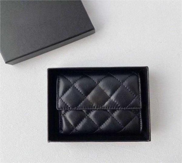 sheepskin classic rhombus quilted women men passport business card holder first luxury bag multifunctional trifold wallet11x10cm1095694, Red;black
sheepskin classic rhombus quilted women men passport business card holder first luxury bag multifunctional trifold wallet11x10cm1095694, Red;black