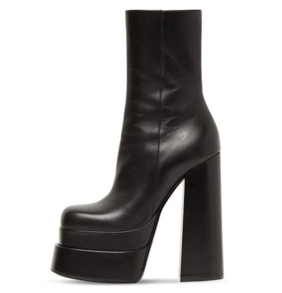 genuine leather ankle boots for women high heel platform demonia shoeszipper side chelsea winter 2110227838470, Black
genuine leather ankle boots for women high heel platform demonia shoeszipper side chelsea winter 2110227838470, Black