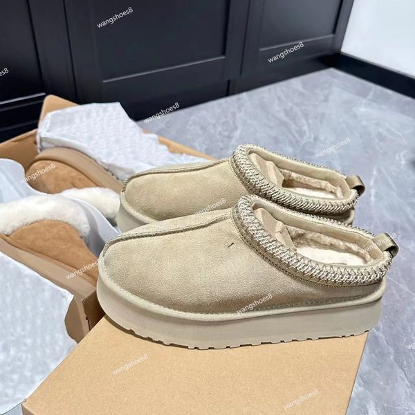tasman slipper boot autumn winter designer women classics tazz slide woolen slipper luxury keep warm mini platform boot disquette shoe outdo, Black
tasman slipper boot autumn winter designer women classics tazz slide woolen slipper luxury keep warm mini platform boot disquette shoe outdo, Black