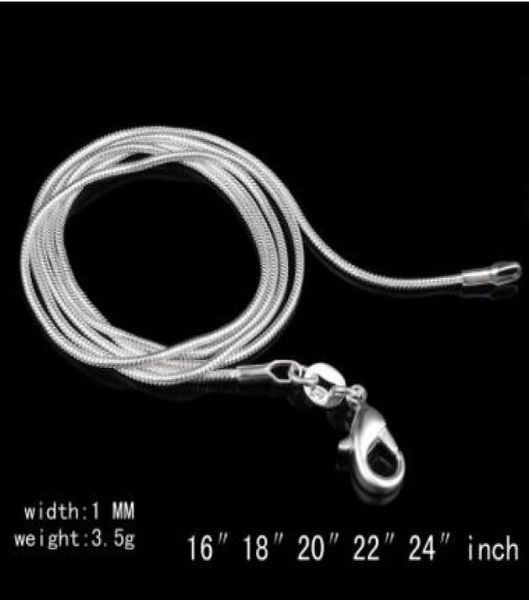 925 sterling silver chain necklace for woman lobster clasps smooth chain fashion jewelry size 1mm 16 18 20 22 24 inches7174021
925 sterling silver chain necklace for woman lobster clasps smooth chain fashion jewelry size 1mm 16 18 20 22 24 inches7174021