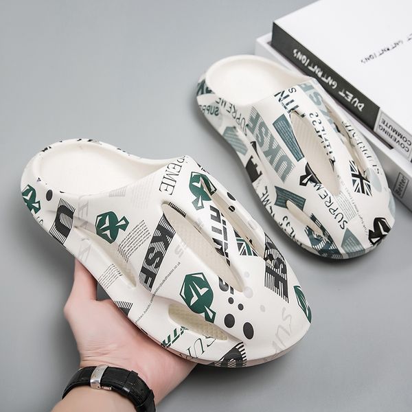 platform slippers spring and summer outdoor eva non-slip home doodle ink cave shoes men sandals women's slippers size36-45, Black
platform slippers spring and summer outdoor eva non-slip home doodle ink cave shoes men sandals women's slippers size36-45, Black