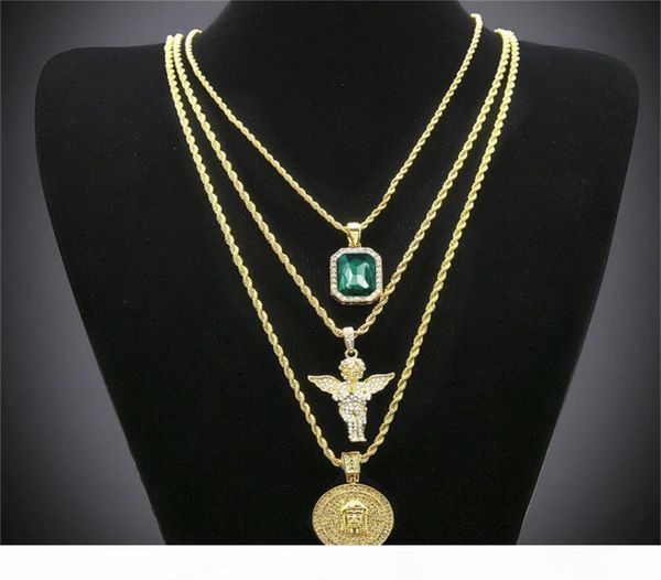 hip hop gold plated necklace iced out rhinestone crystal jewelry necklace set with angel jesus pendant necklace chain 4326334, Silver
hip hop gold plated necklace iced out rhinestone crystal jewelry necklace set with angel jesus pendant necklace chain 4326334, Silver