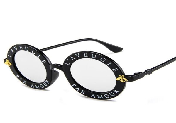 whole round sunglasses english letters little bee sun glasses men women glasses designer fashion male female 2599404, White;black
whole round sunglasses english letters little bee sun glasses men women glasses designer fashion male female 2599404, White;black