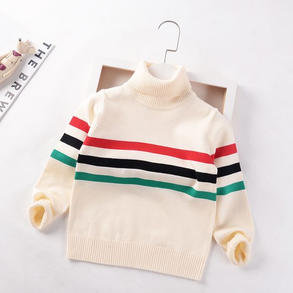 pullover boys turtleneck sweater winter cotton 2023 girls striped knitted sweaters 4 10year kids baby base 230906, Blue
pullover boys turtleneck sweater winter cotton 2023 girls striped knitted sweaters 4 10year kids baby base 230906, Blue