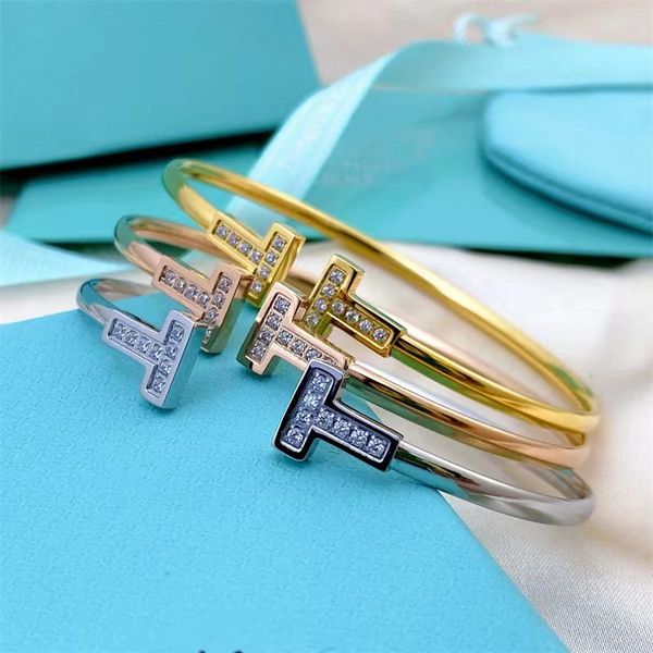 silver plated designer open bangle letter t bangle luxury popular with diamond men women lovers gifts party couples not fade jewelry, Black
silver plated designer open bangle letter t bangle luxury popular with diamond men women lovers gifts party couples not fade jewelry, Black