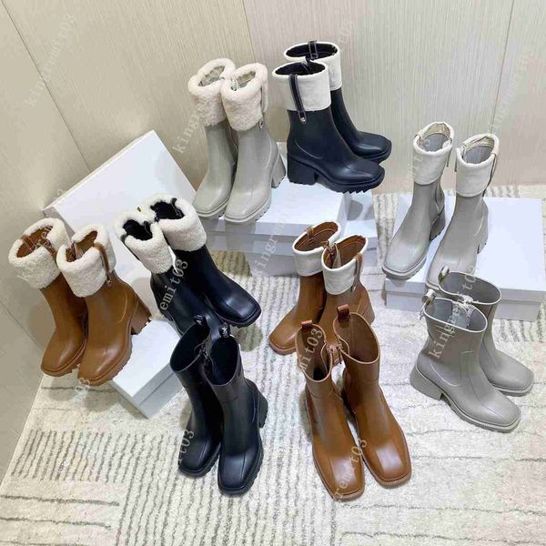 designer women betty pvc boots furry high heels knee-high tall rain boots waterproof welly half boots platform shoes outdoor rainshoesluxury, Black
designer women betty pvc boots furry high heels knee-high tall rain boots waterproof welly half boots platform shoes outdoor rainshoesluxury, Black