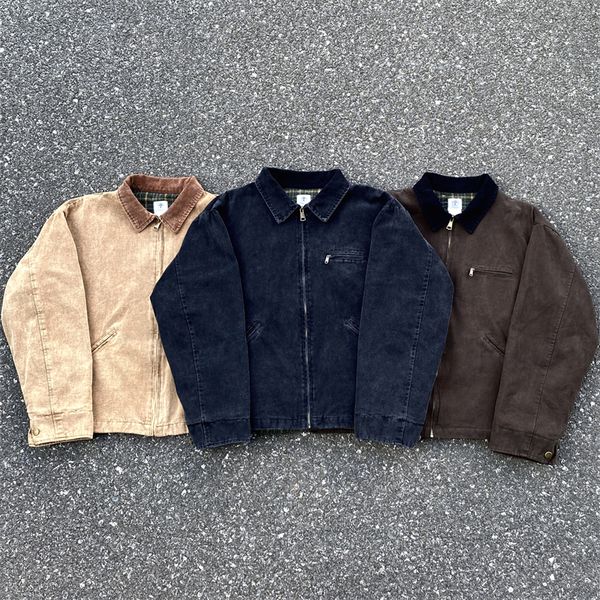 mens jackets 23ss 1 1 solid color saint michael baseball jackets men women heavy fabric jacket keep warm coat 230906, Black;brown
mens jackets 23ss 1 1 solid color saint michael baseball jackets men women heavy fabric jacket keep warm coat 230906, Black;brown