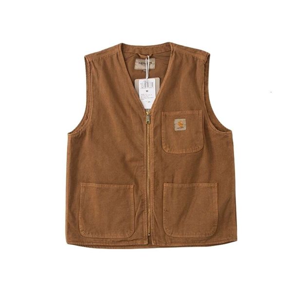 carharts designer men's fashion new jia ka vintage washed old detroit wax dyed fisherman's vest coat sweetheart, Black;brown
carharts designer men's fashion new jia ka vintage washed old detroit wax dyed fisherman's vest coat sweetheart, Black;brown