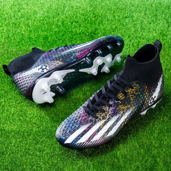 dress shoes size 33-46 men boys soccer shoes football boots high ankle kids cleats training sport sneakers football shoes 230907, Black
dress shoes size 33-46 men boys soccer shoes football boots high ankle kids cleats training sport sneakers football shoes 230907, Black