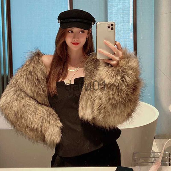 women's fur faux fur faux fur coat women winter fashion long sleeve furry jacket woman thicken warm fur crop coat female x0907, Black
women's fur faux fur faux fur coat women winter fashion long sleeve furry jacket woman thicken warm fur crop coat female x0907, Black